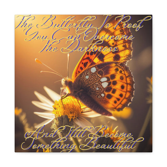 The butterfly Canvas Gallery Wraps