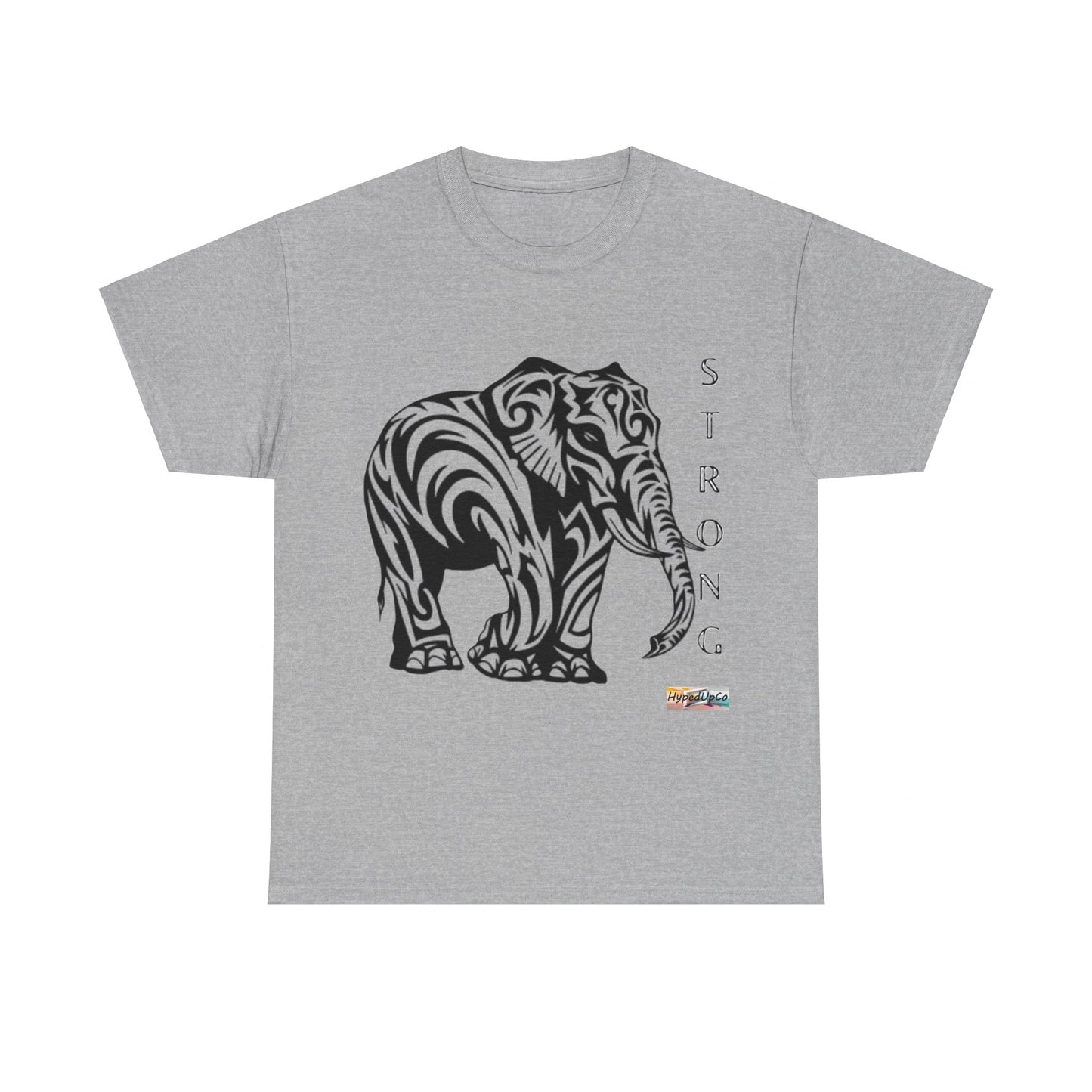 Elephant Strong Unisex Heavy Cotton Tee