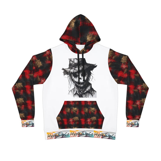 scarecrow no fear Athletic Hoodie