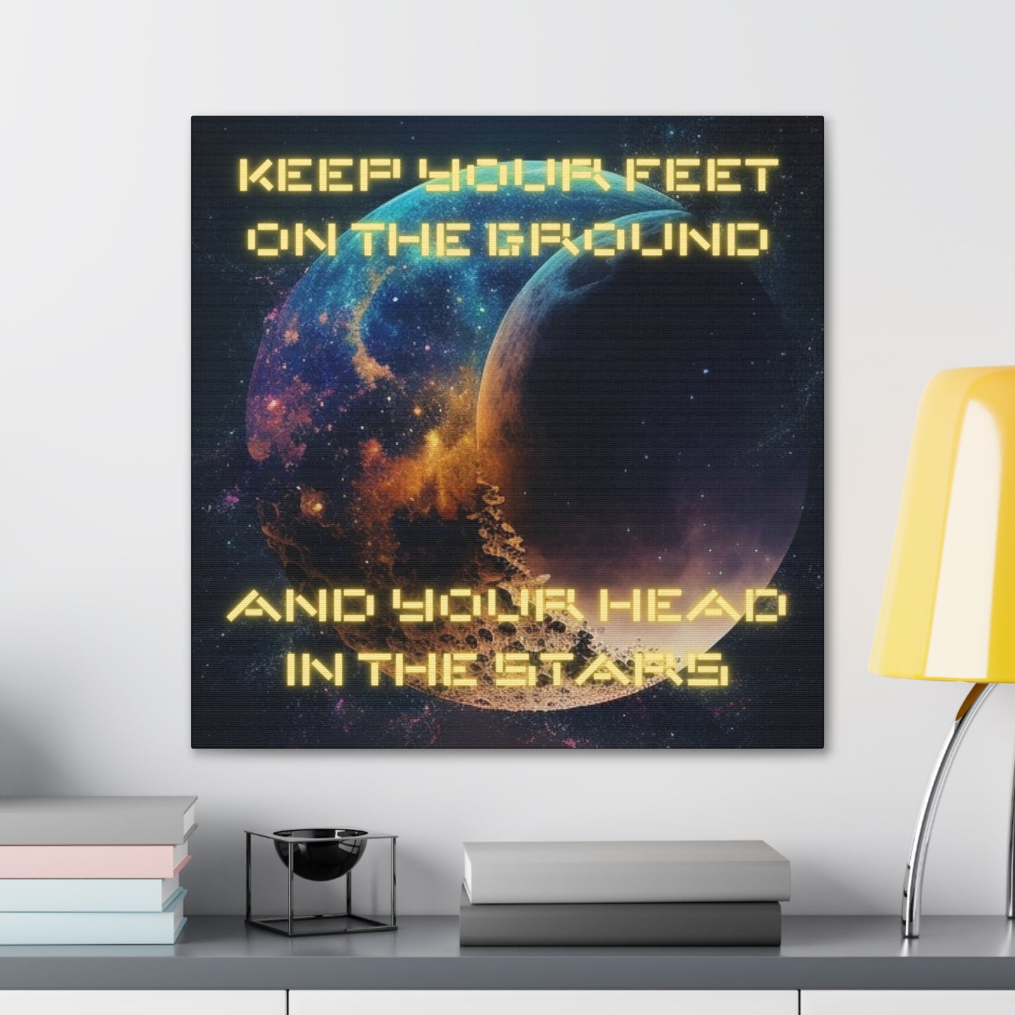 Keep Your Head In The Stars Canvas Gallery Wraps