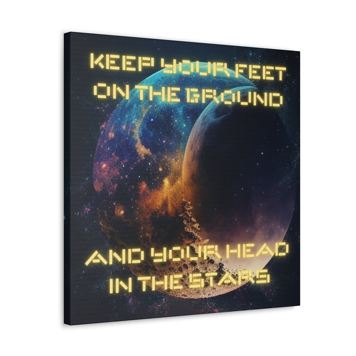 Keep Your Head In The Stars Canvas Gallery Wraps