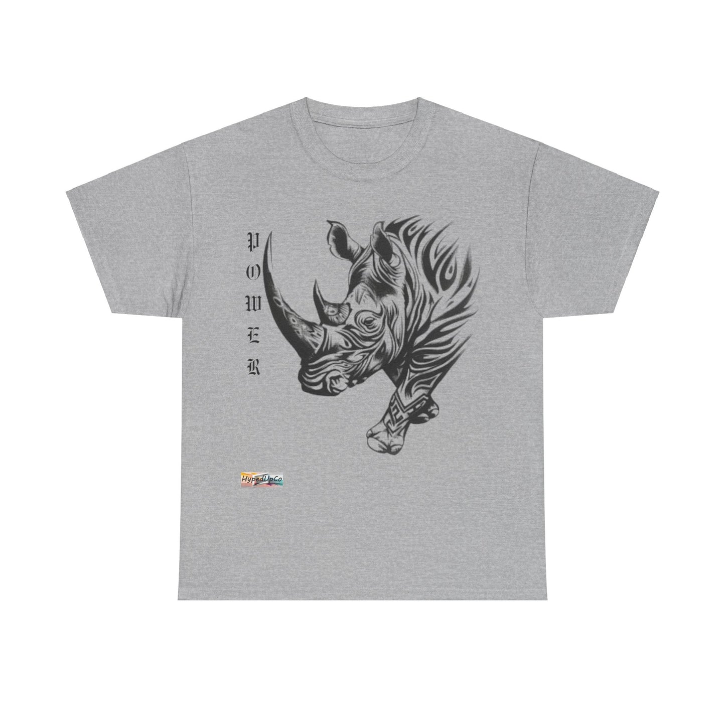 Power of a Rhino Unisex Heavy Cotton Tee