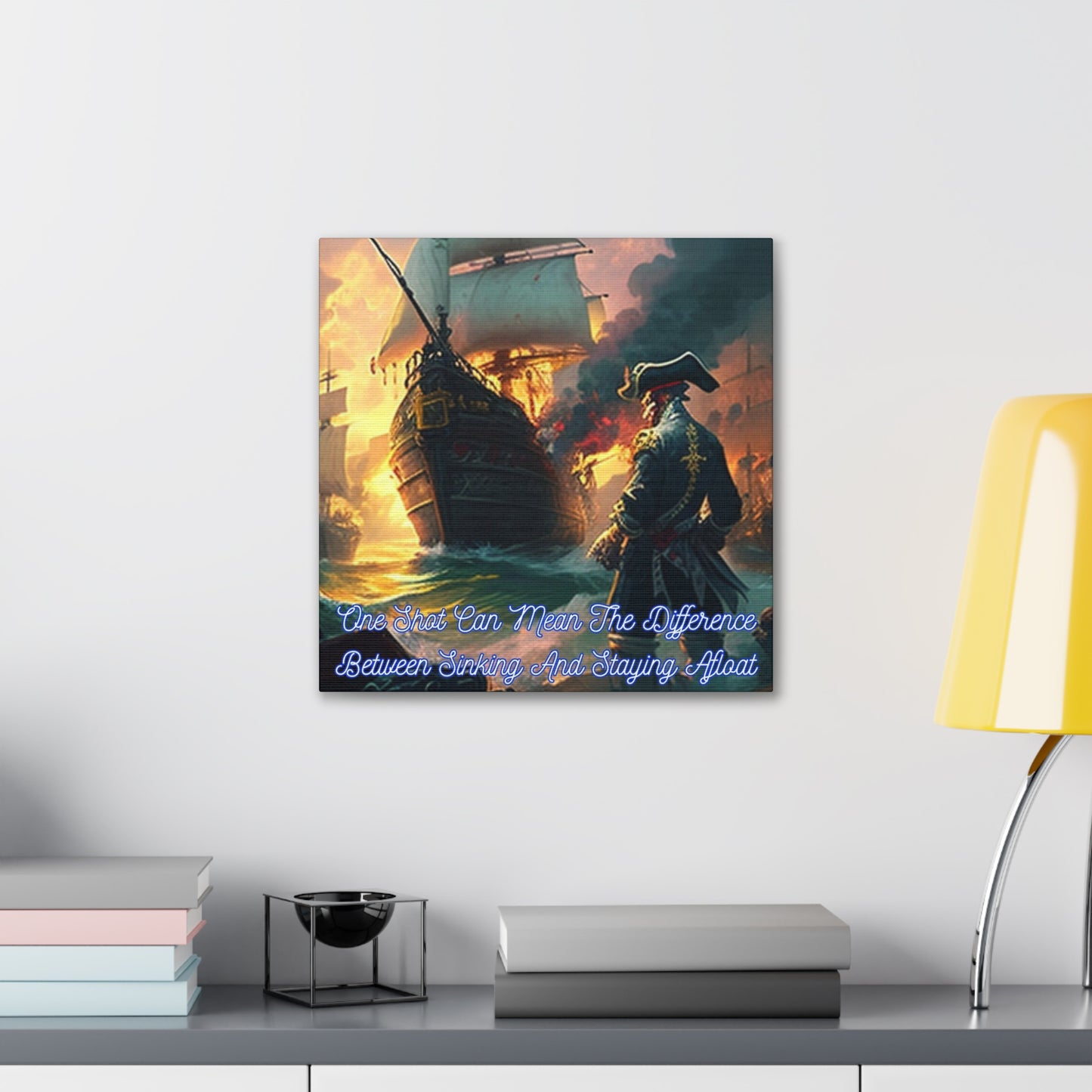 Pirate One Shot Canvas Gallery Wraps