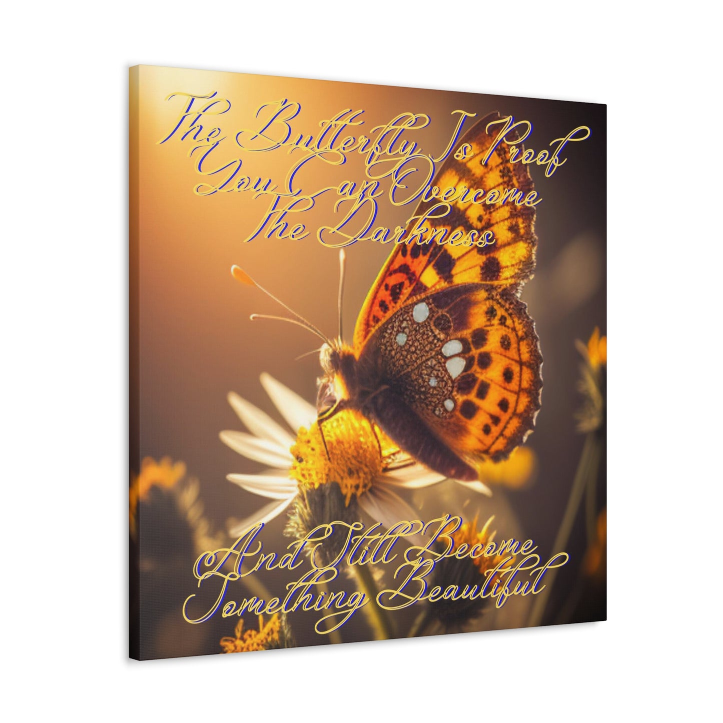 The butterfly Canvas Gallery Wraps