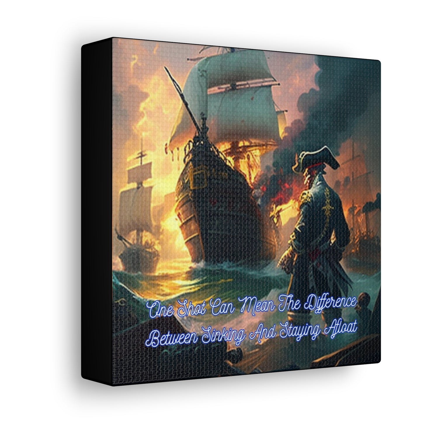 Pirate One Shot Canvas Gallery Wraps