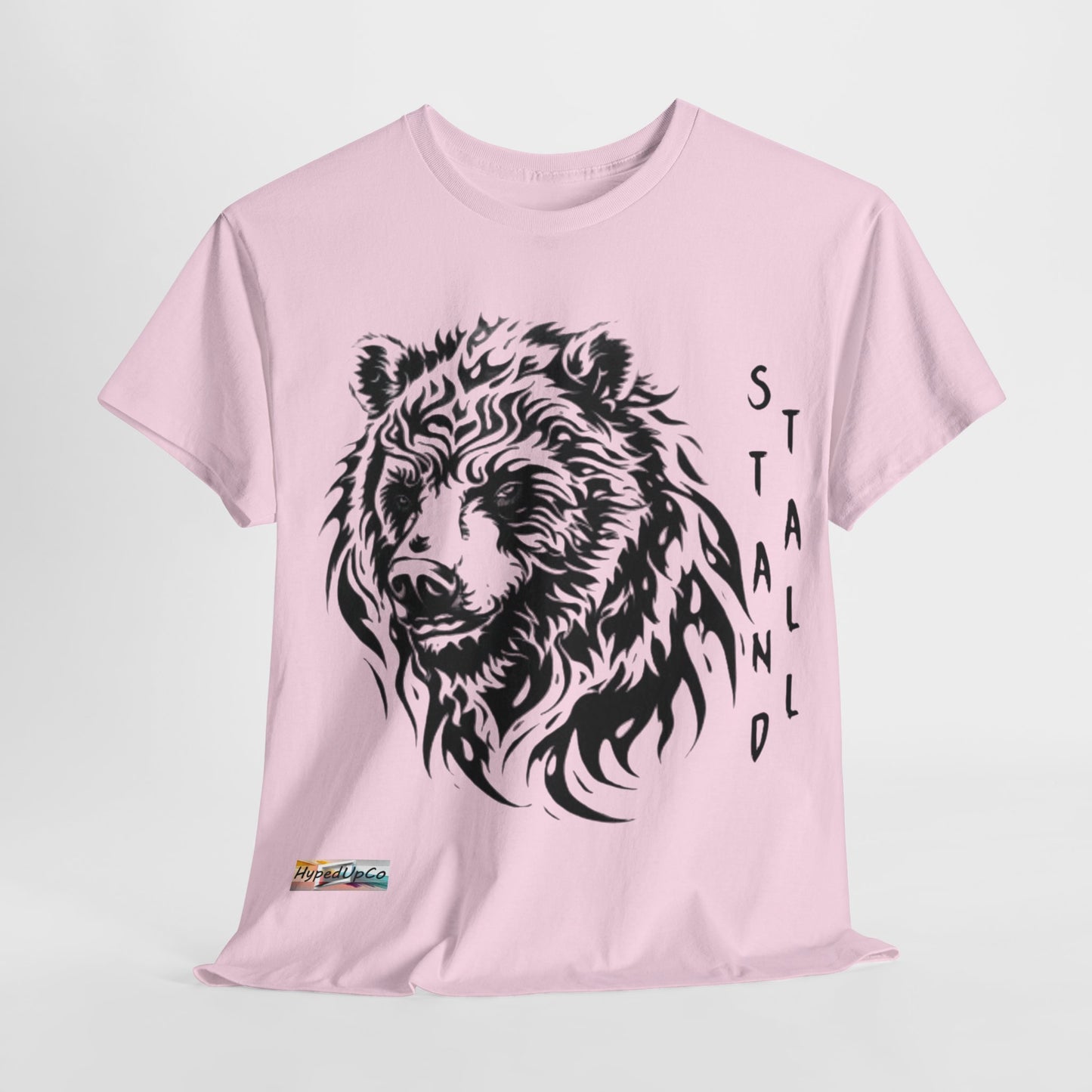 Bear Stand Tall Unisex Heavy Cotton Tee