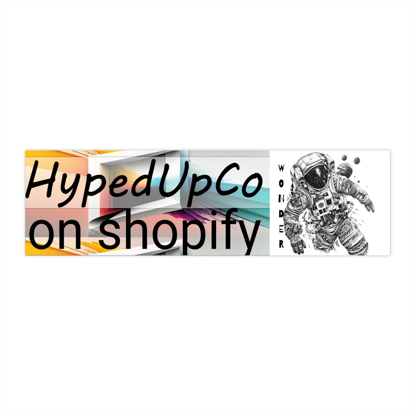 Hypedupco. Bumper Stickers