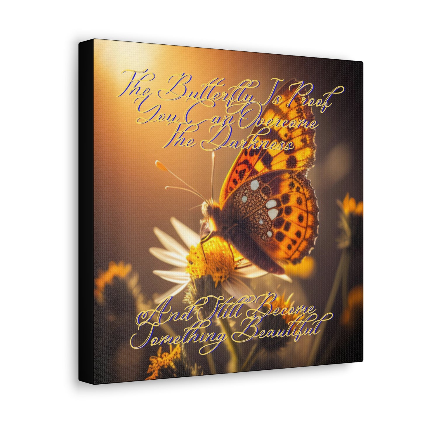 The butterfly Canvas Gallery Wraps