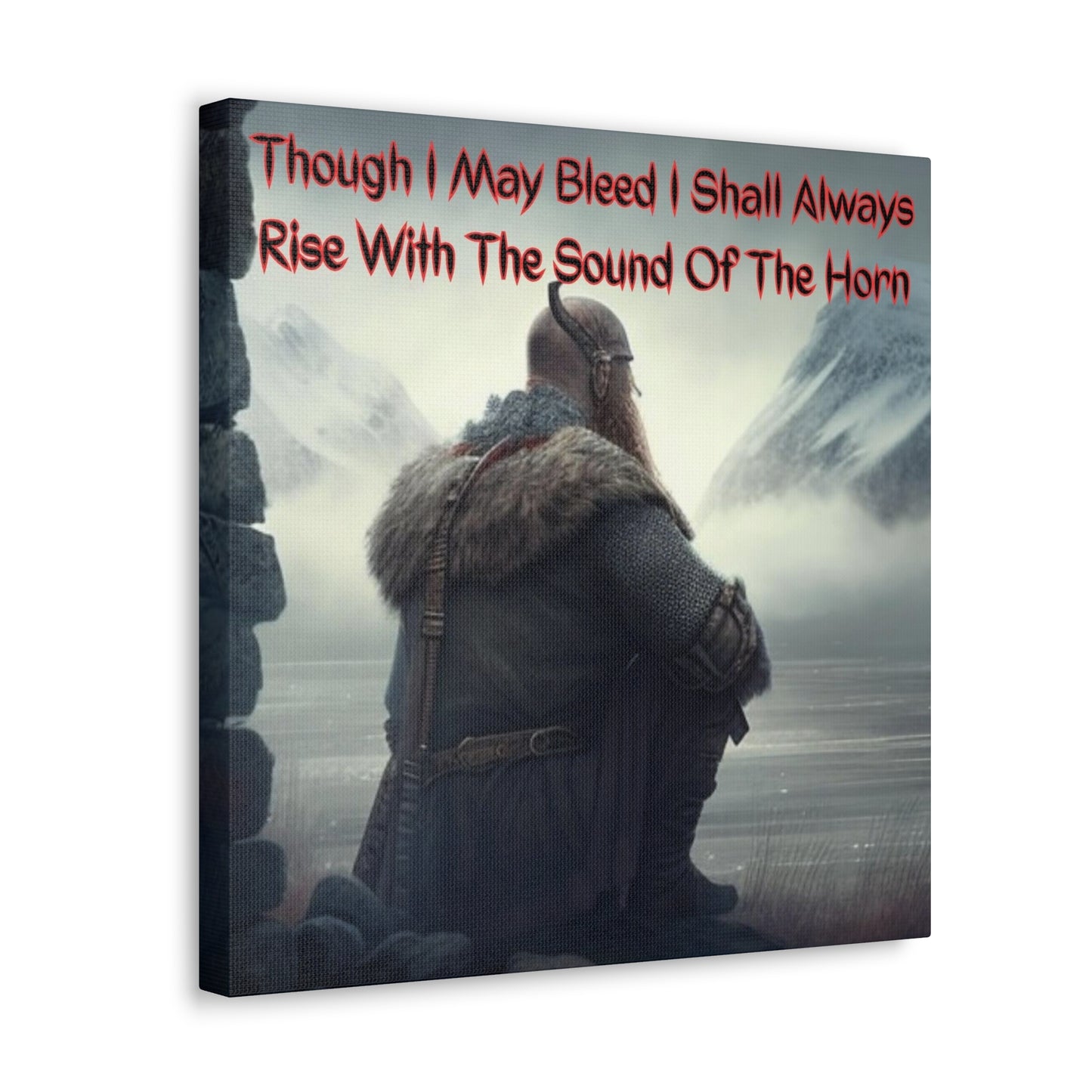 Rise With The Horn Canvas Gallery Wraps