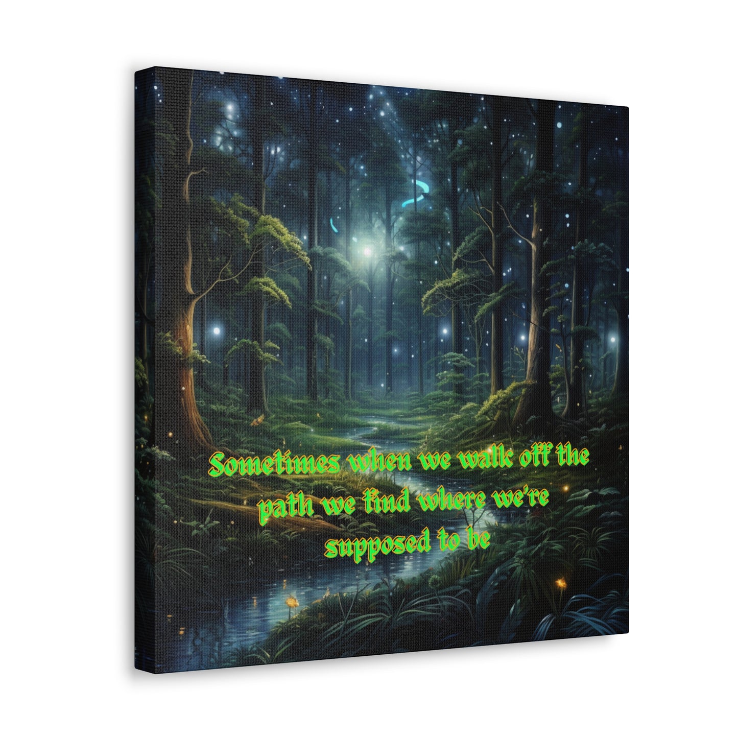 What's your path Canvas Gallery Wraps