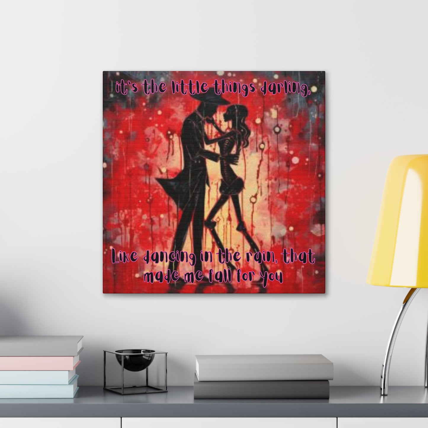 Dance in the rain Canvas Gallery Wraps