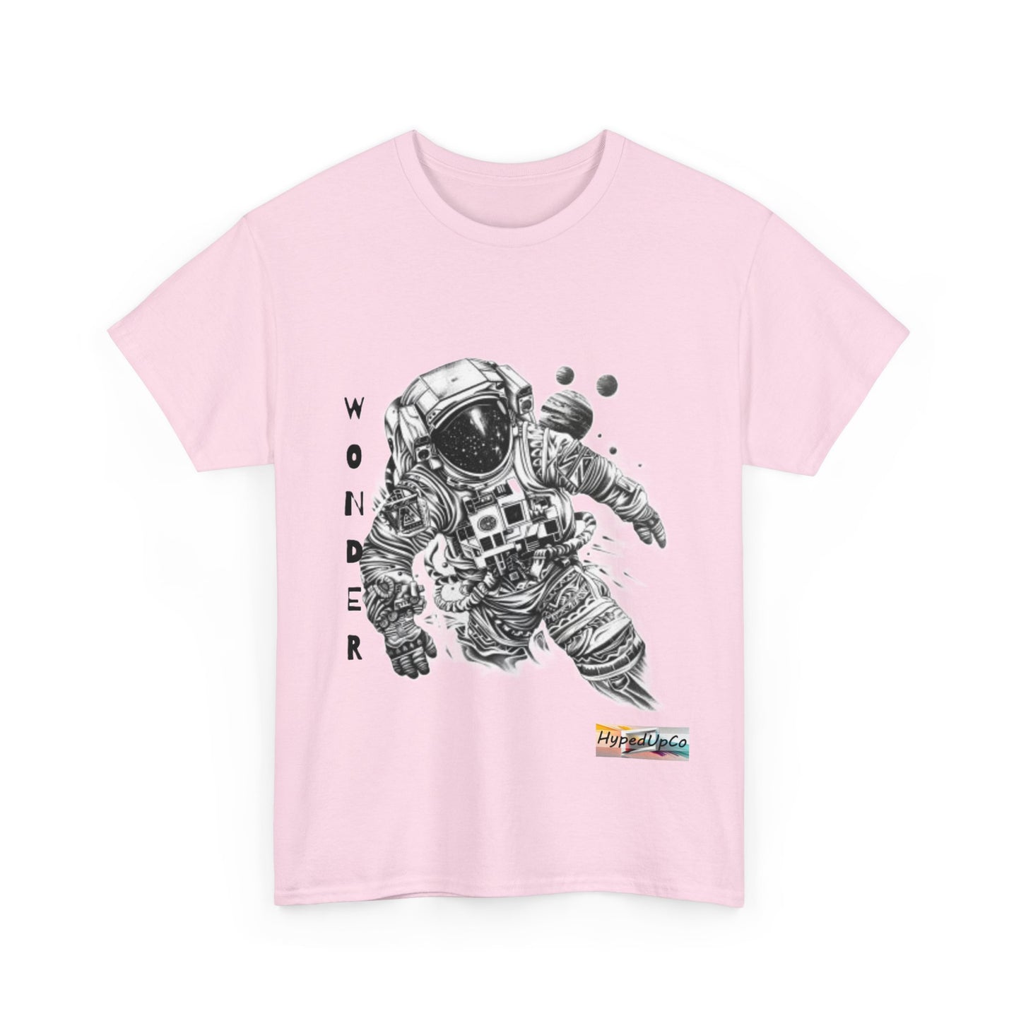 Wonder like an astronaut Unisex Heavy Cotton Tee