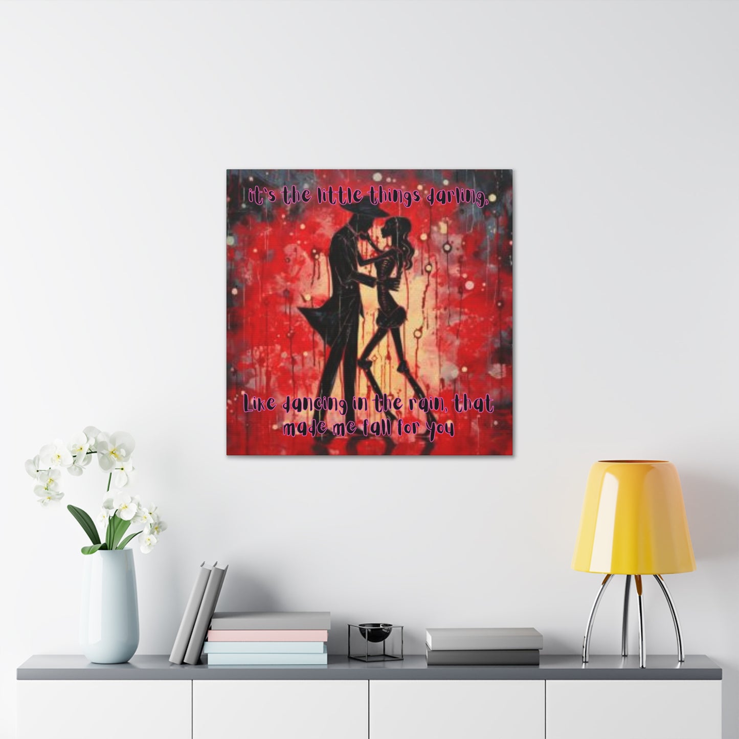 Dance in the rain Canvas Gallery Wraps