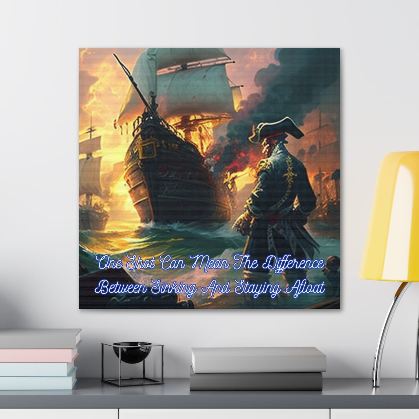 Pirate One Shot Canvas Gallery Wraps