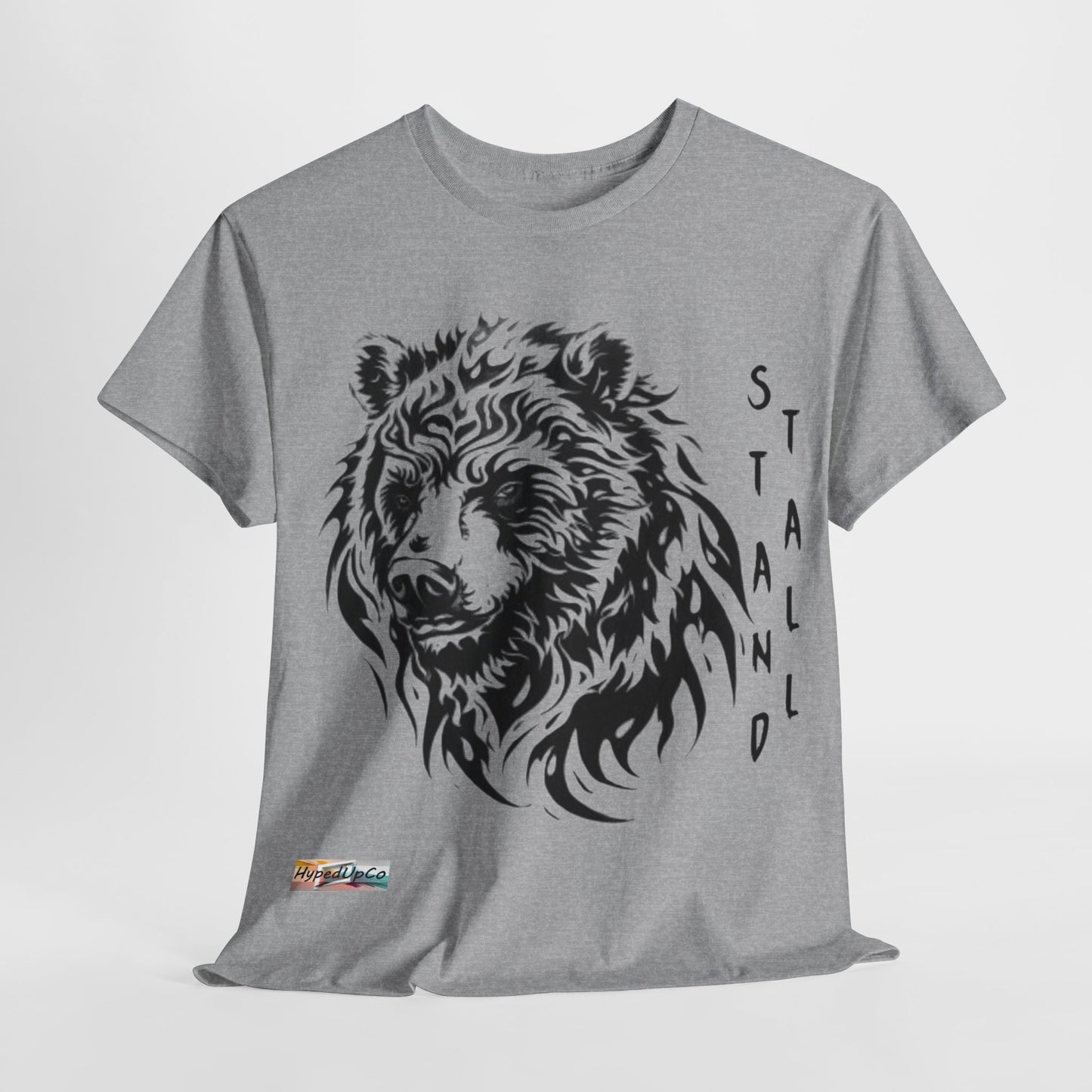 Bear Stand Tall Unisex Heavy Cotton Tee