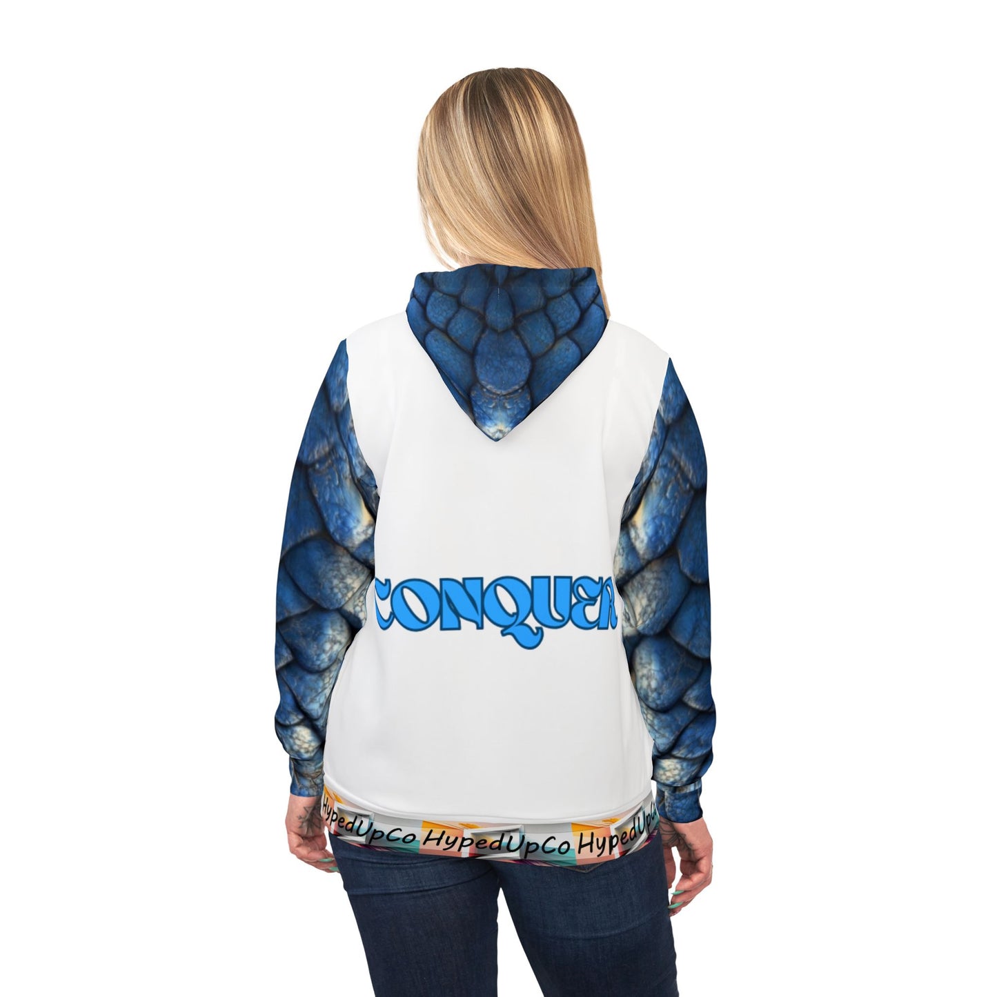 conquer your dragons Athletic Hoodie