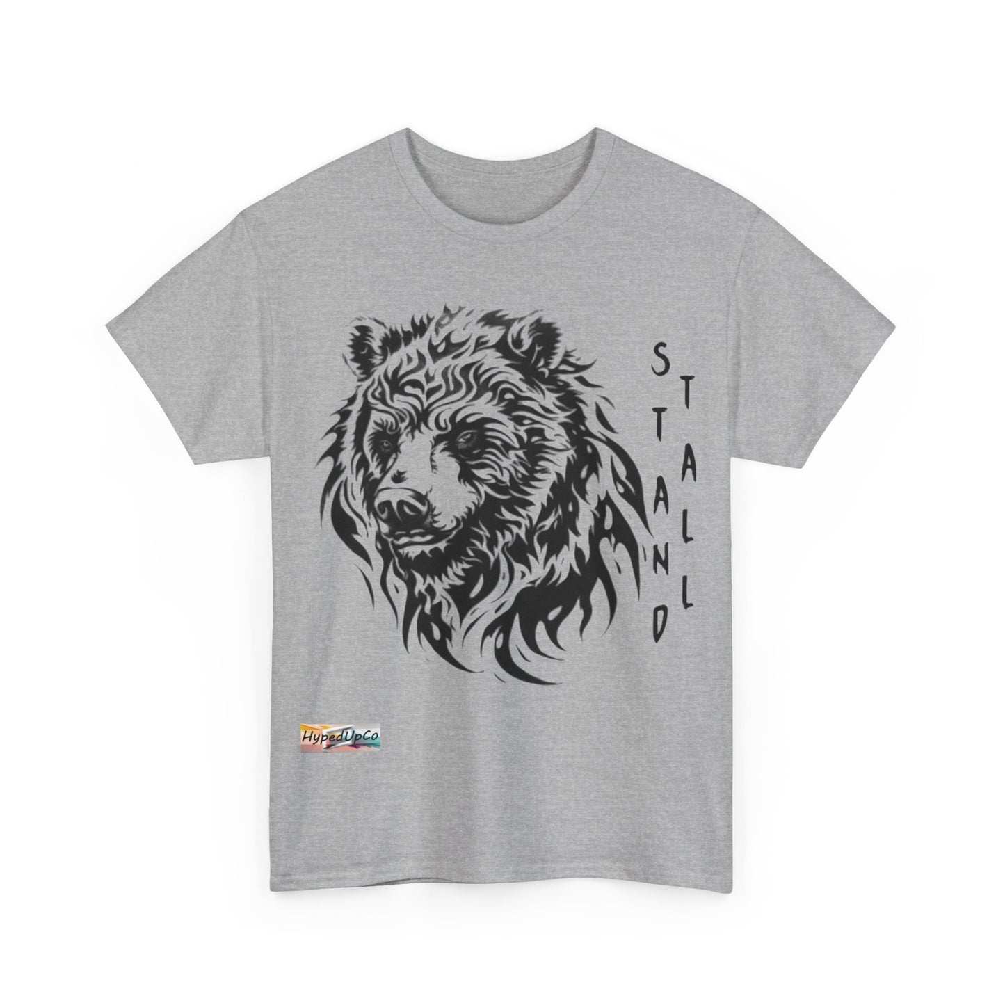 Bear Stand Tall Unisex Heavy Cotton Tee