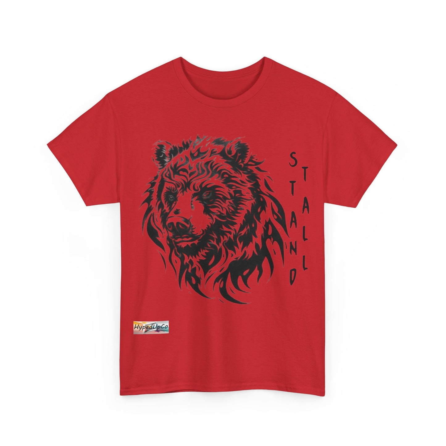 Bear Stand Tall Unisex Heavy Cotton Tee