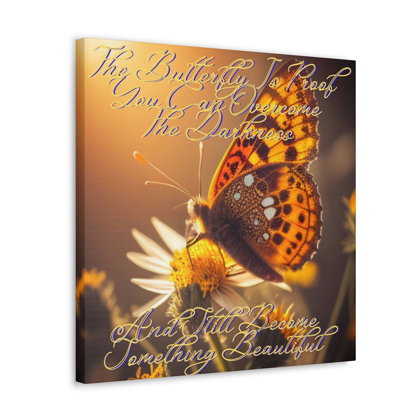 The butterfly Canvas Gallery Wraps