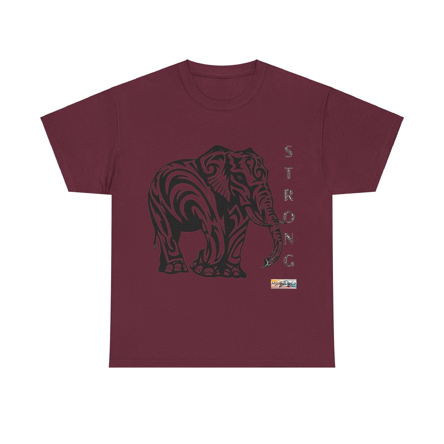 Elephant Strong Unisex Heavy Cotton Tee