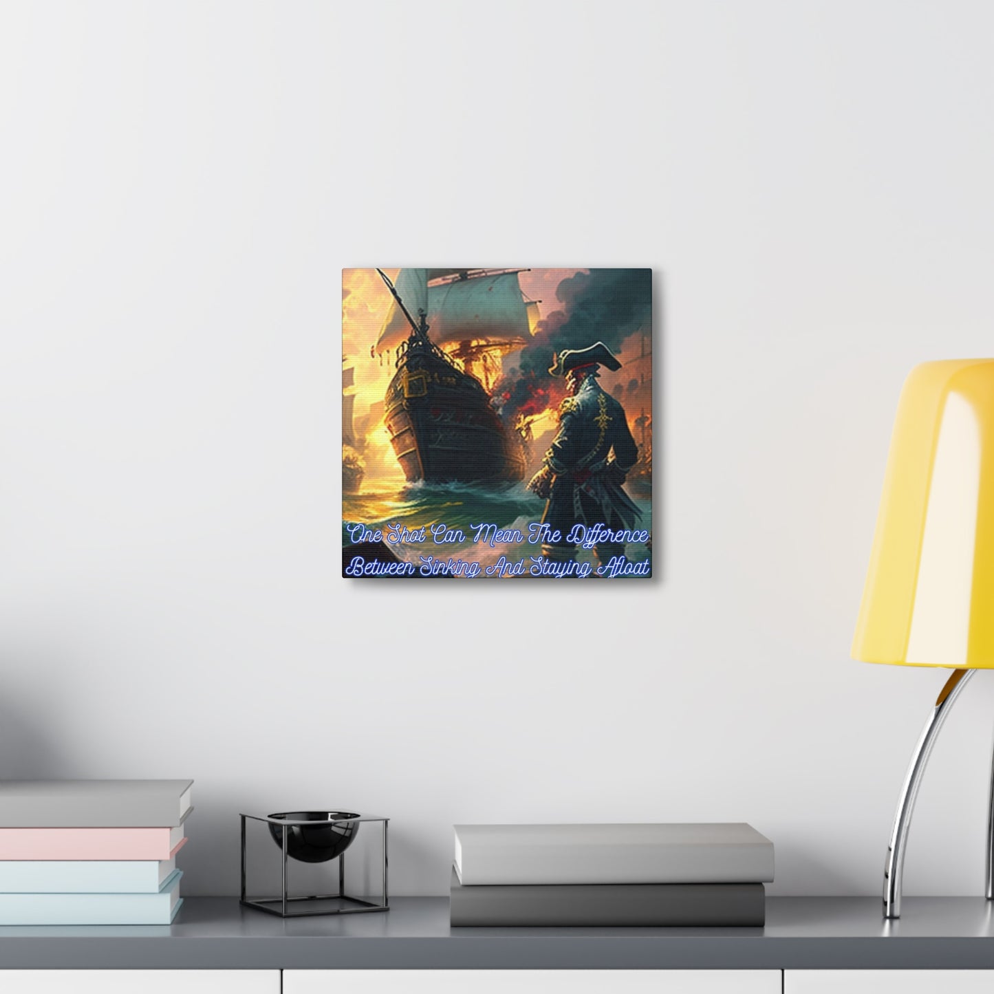 Pirate One Shot Canvas Gallery Wraps