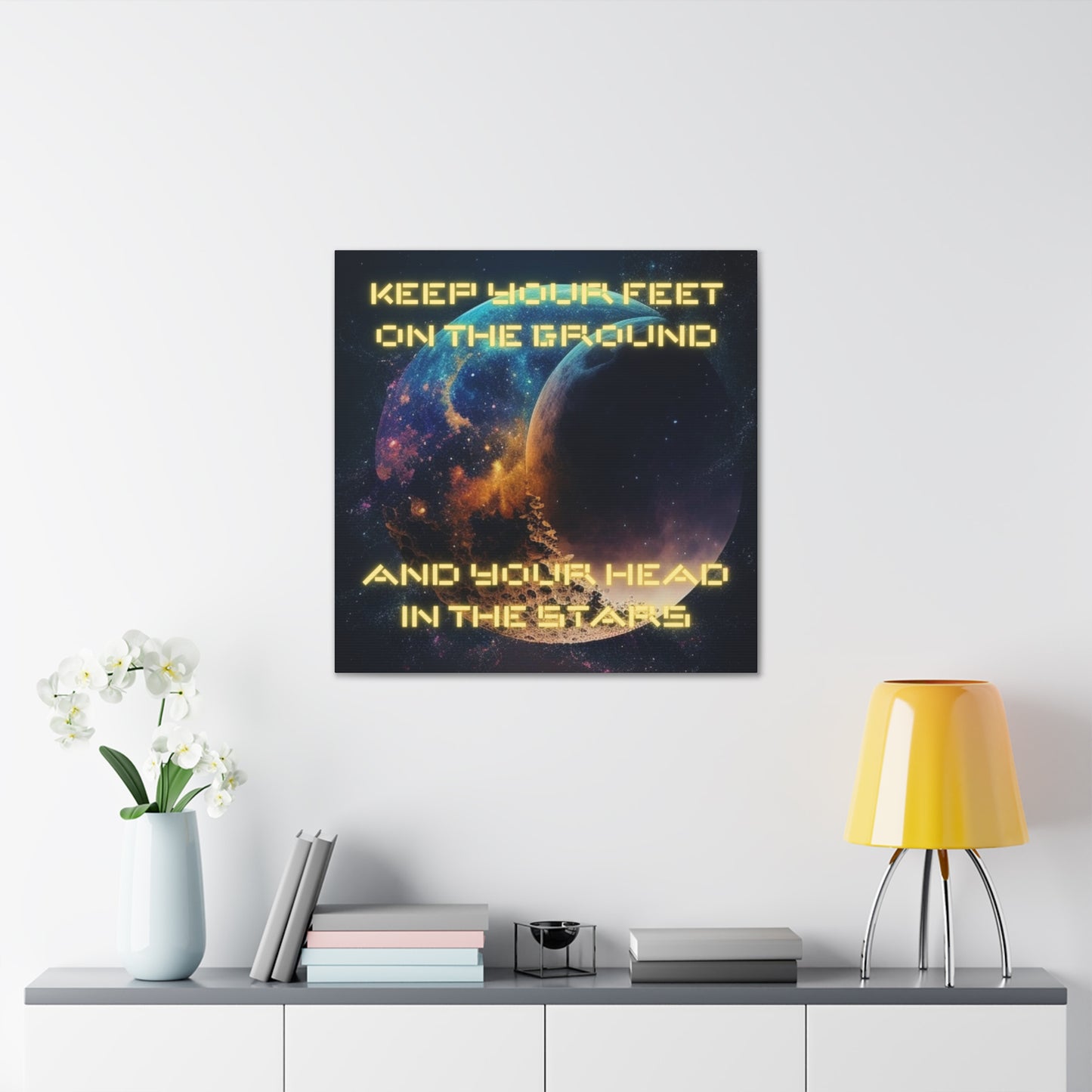 Keep Your Head In The Stars Canvas Gallery Wraps