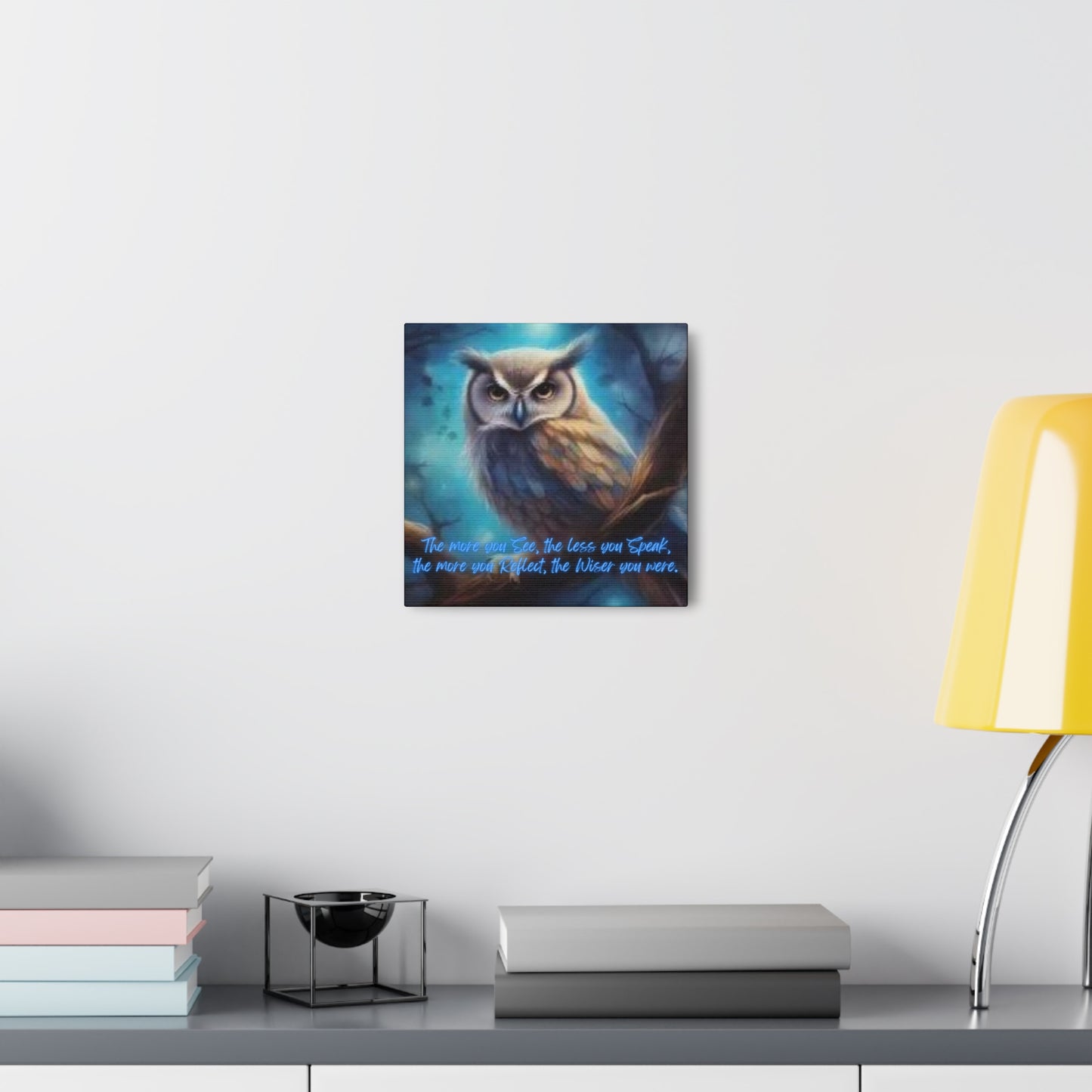 Wise Owl Canvas Gallery Wraps