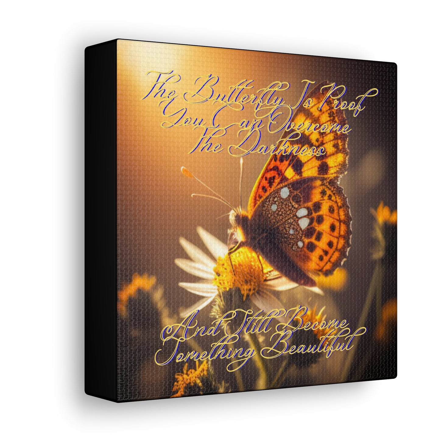 The butterfly Canvas Gallery Wraps