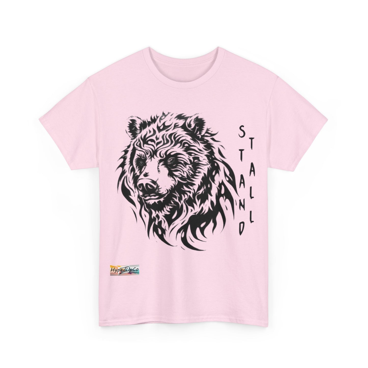 Bear Stand Tall Unisex Heavy Cotton Tee