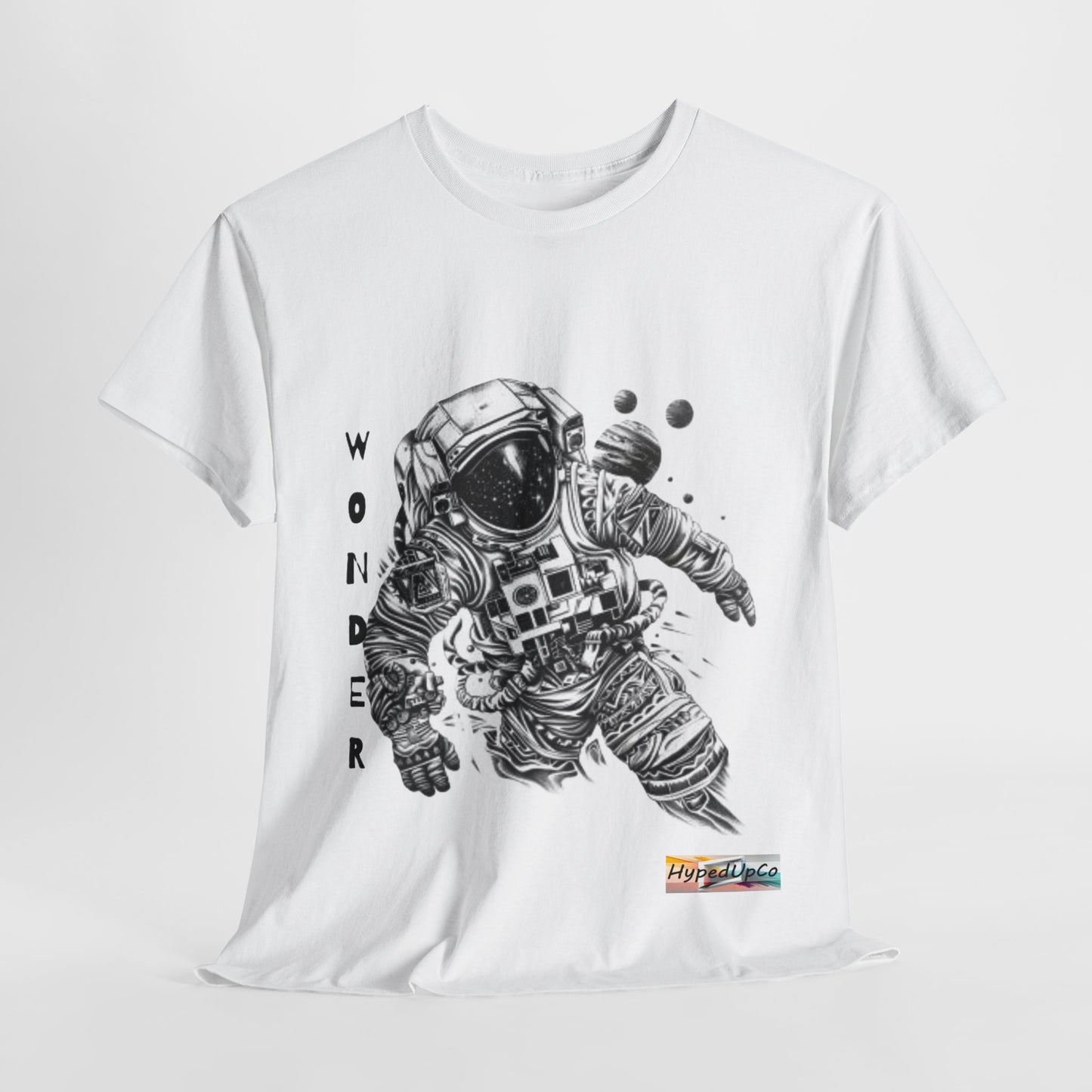 Wonder like an astronaut Unisex Heavy Cotton Tee