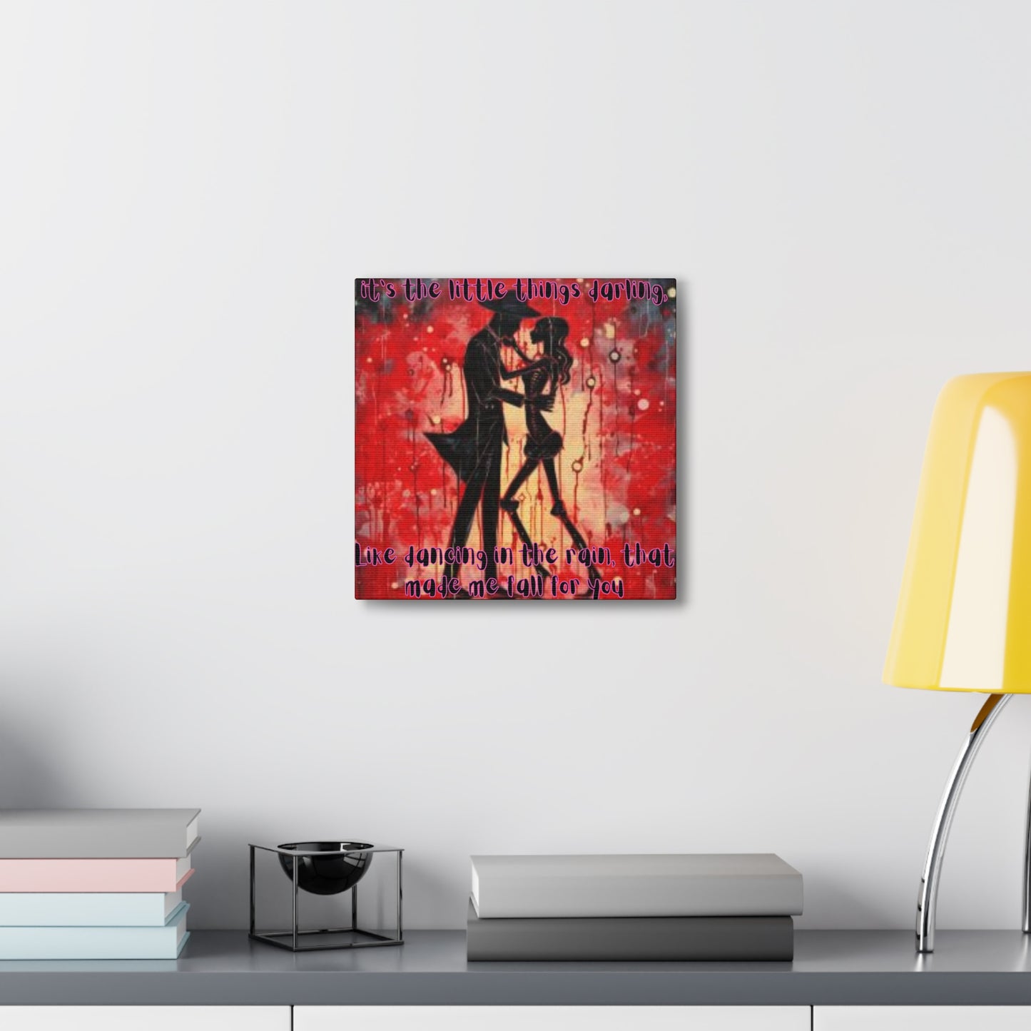 Dance in the rain Canvas Gallery Wraps