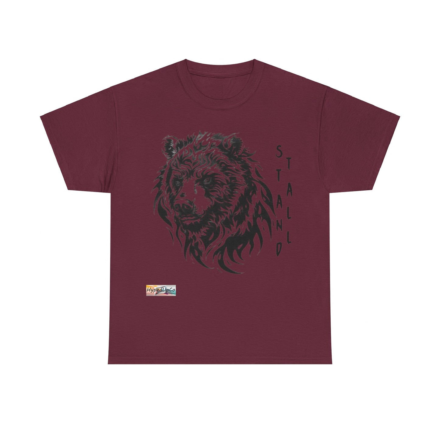 Bear Stand Tall Unisex Heavy Cotton Tee