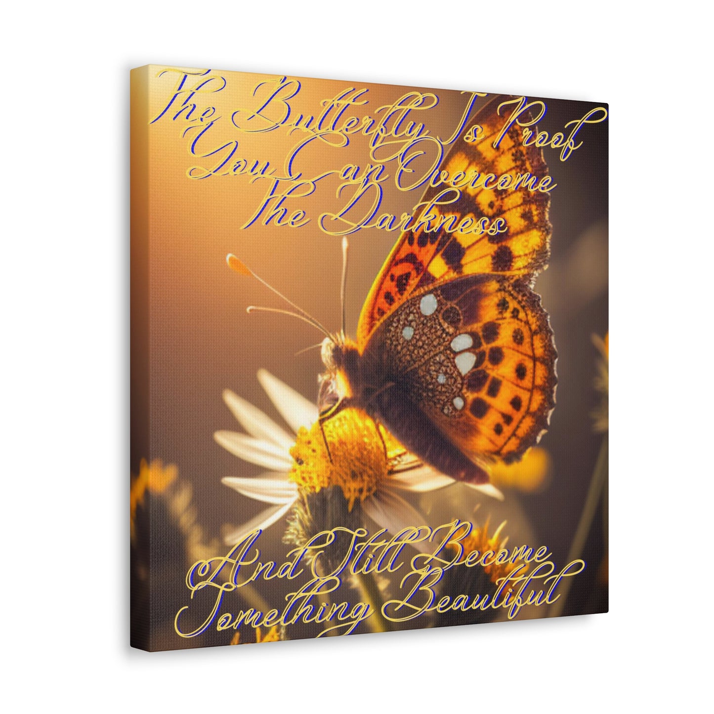 The butterfly Canvas Gallery Wraps