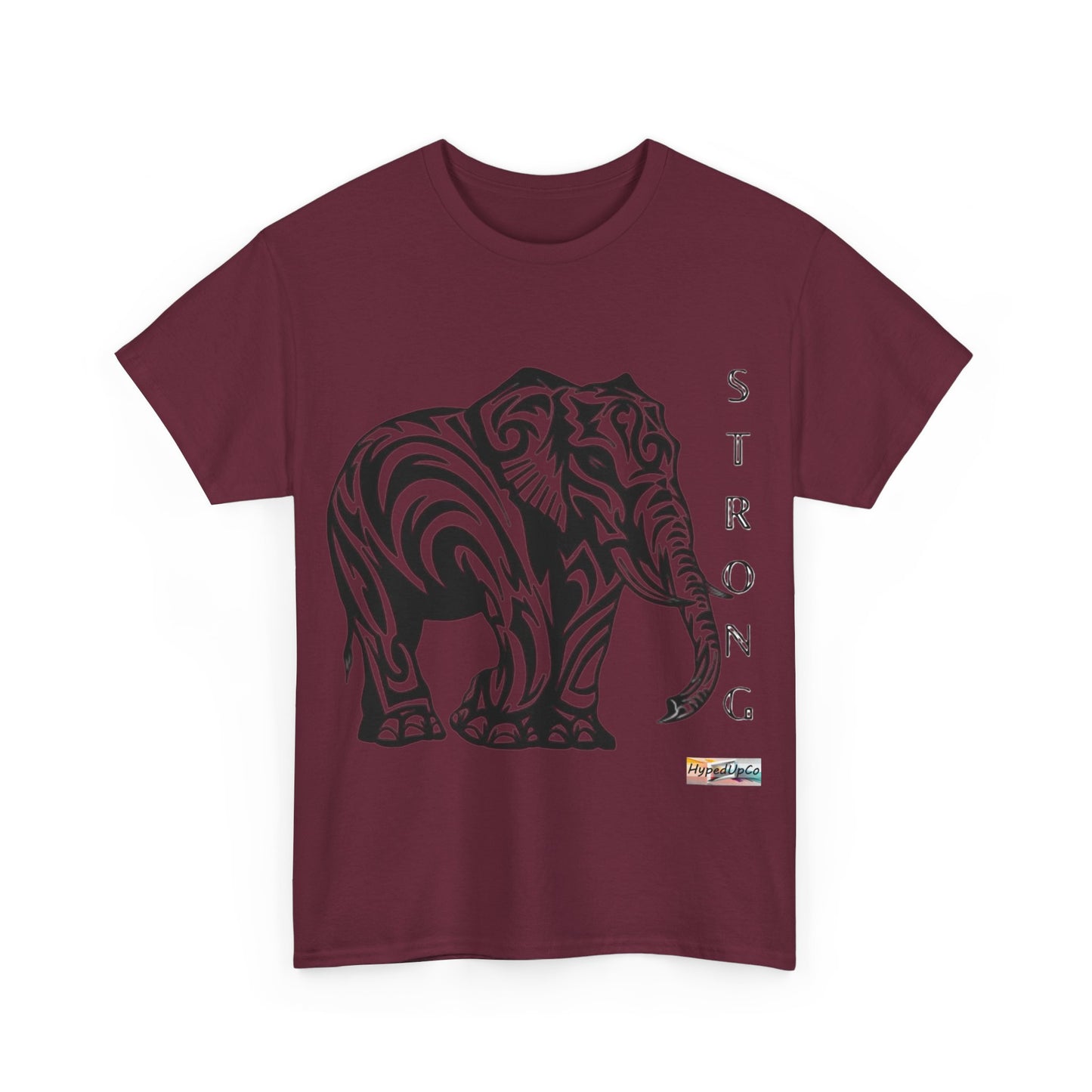 Elephant Strong Unisex Heavy Cotton Tee