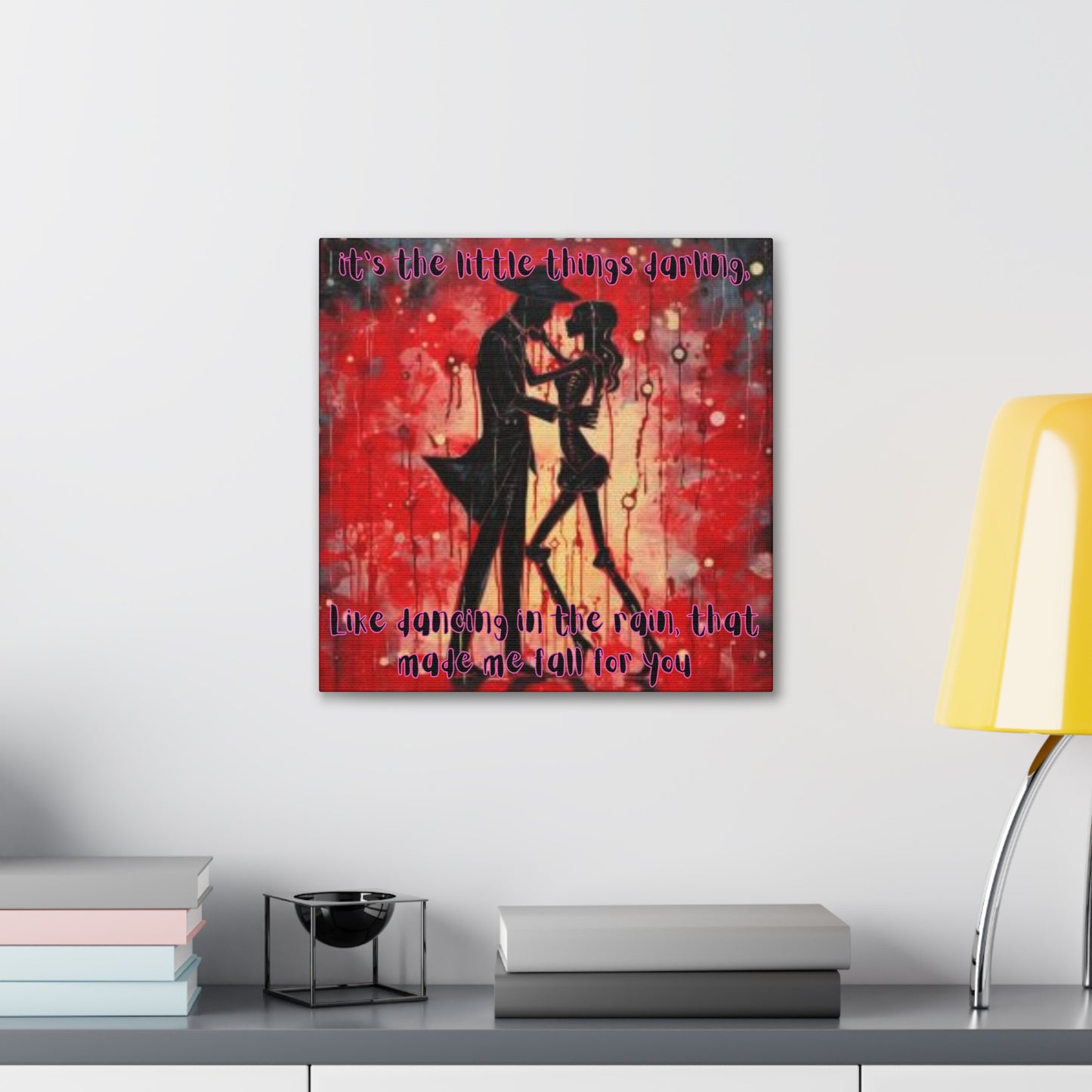 Dance in the rain Canvas Gallery Wraps