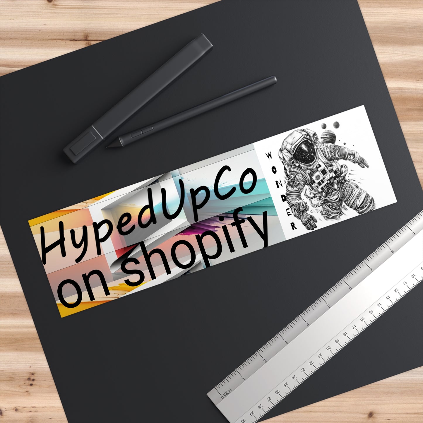 Hypedupco. Bumper Stickers