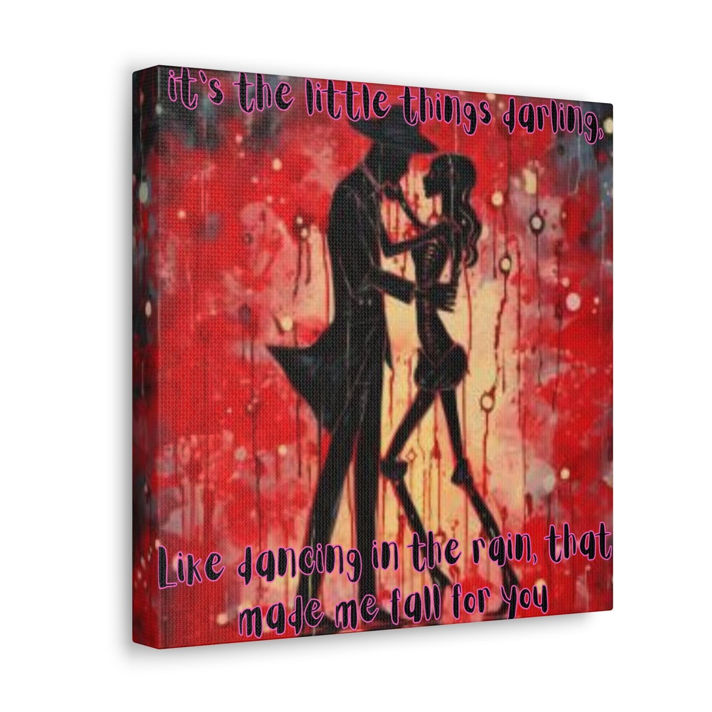 Dance in the rain Canvas Gallery Wraps