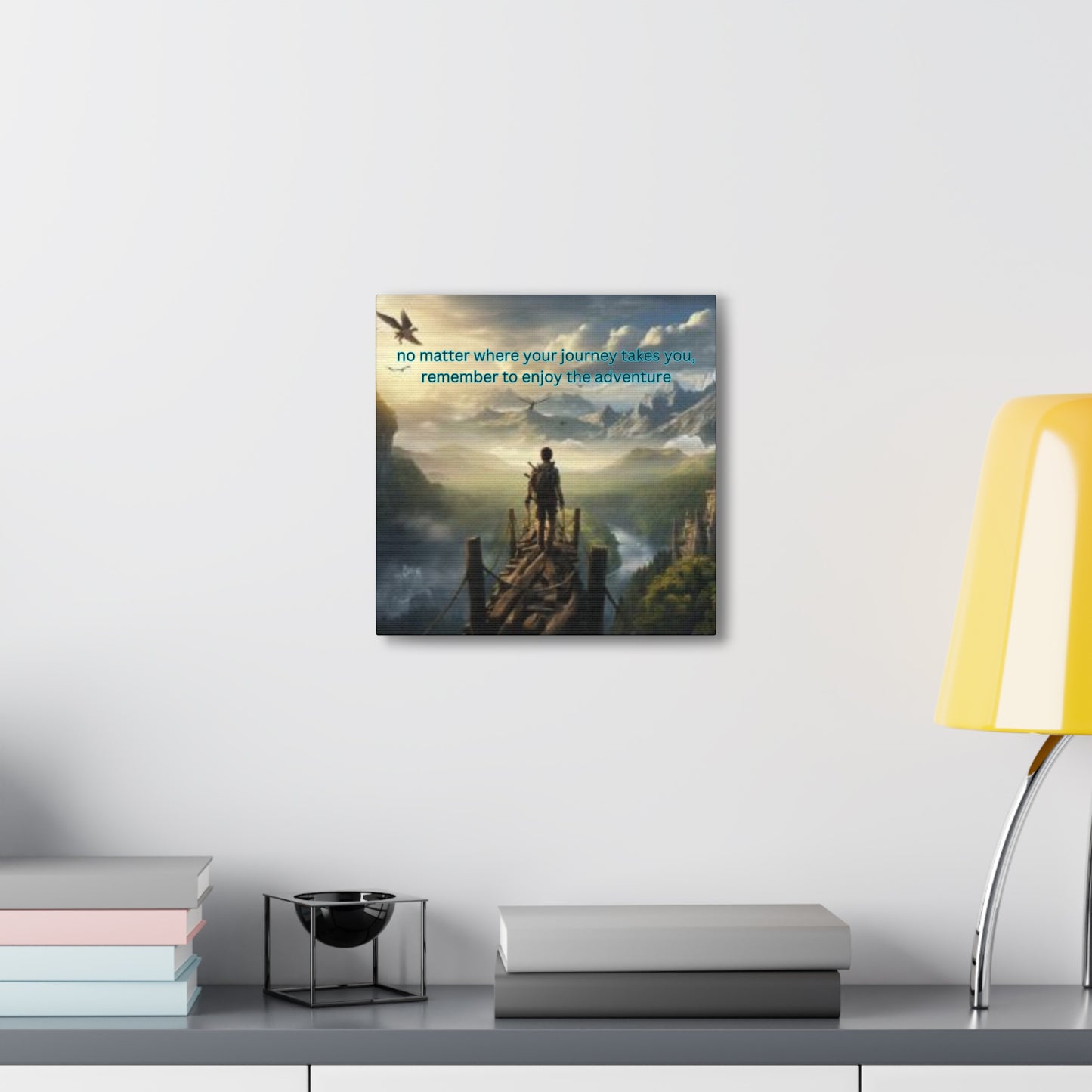 Enjoy Your Journey Canvas Gallery Wraps