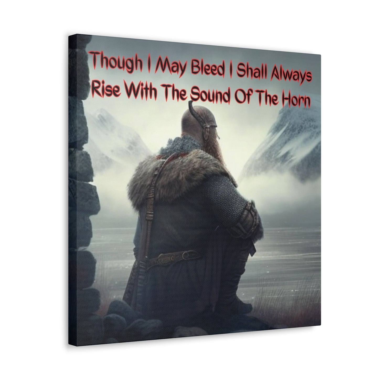 Rise With The Horn Canvas Gallery Wraps