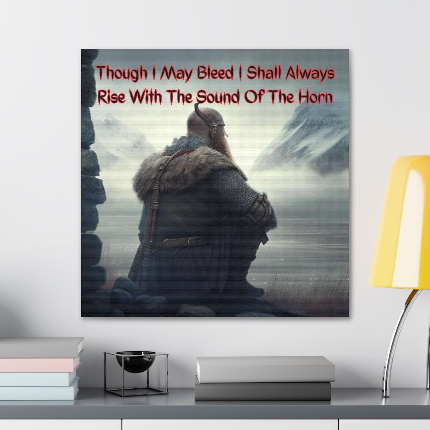 Rise With The Horn Canvas Gallery Wraps