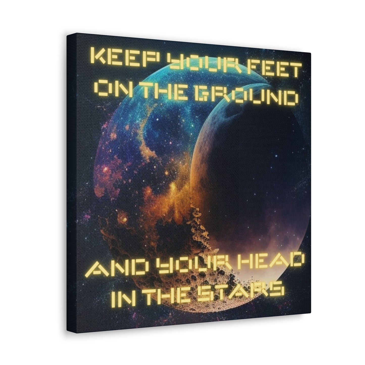 Keep Your Head In The Stars Canvas Gallery Wraps