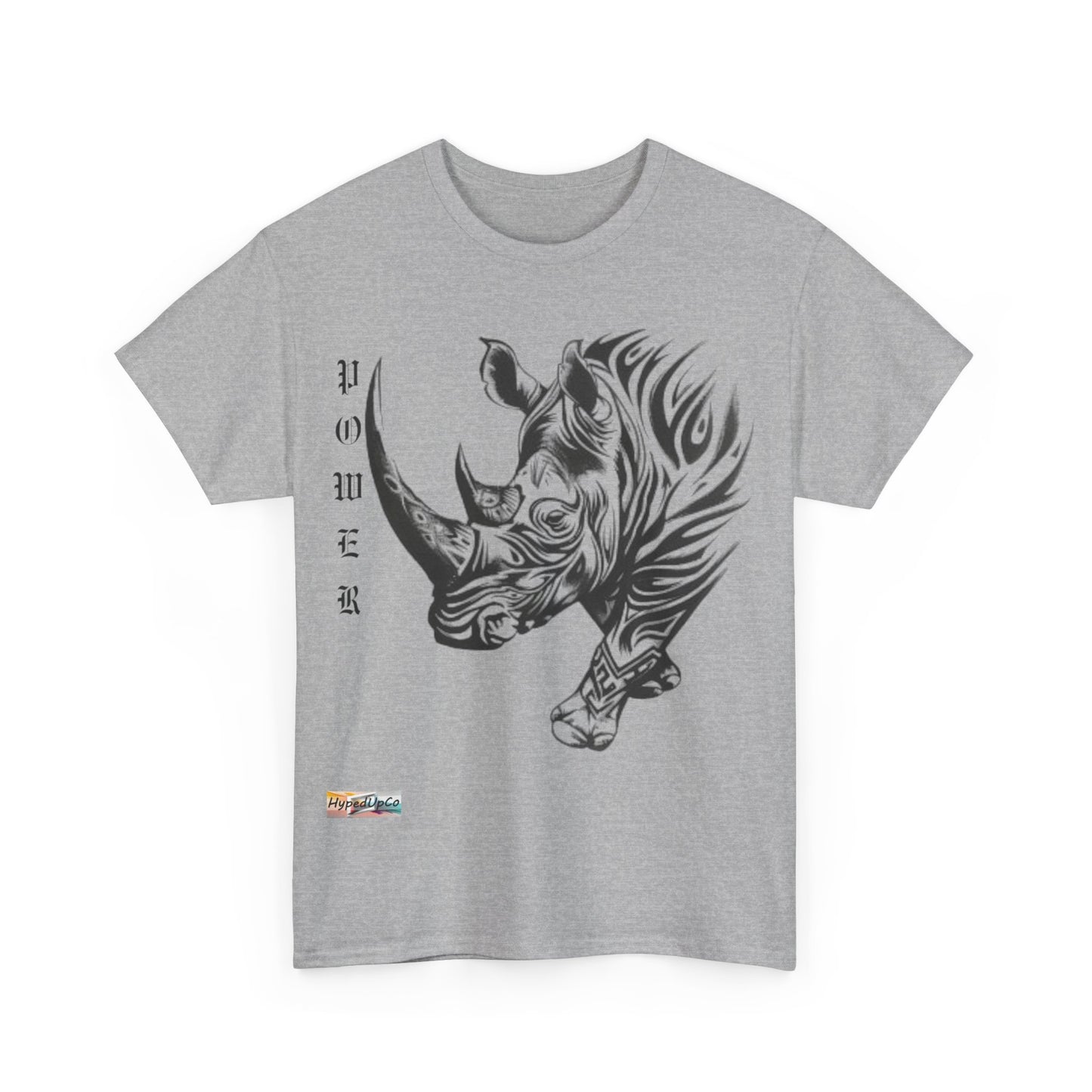 Power of a Rhino Unisex Heavy Cotton Tee