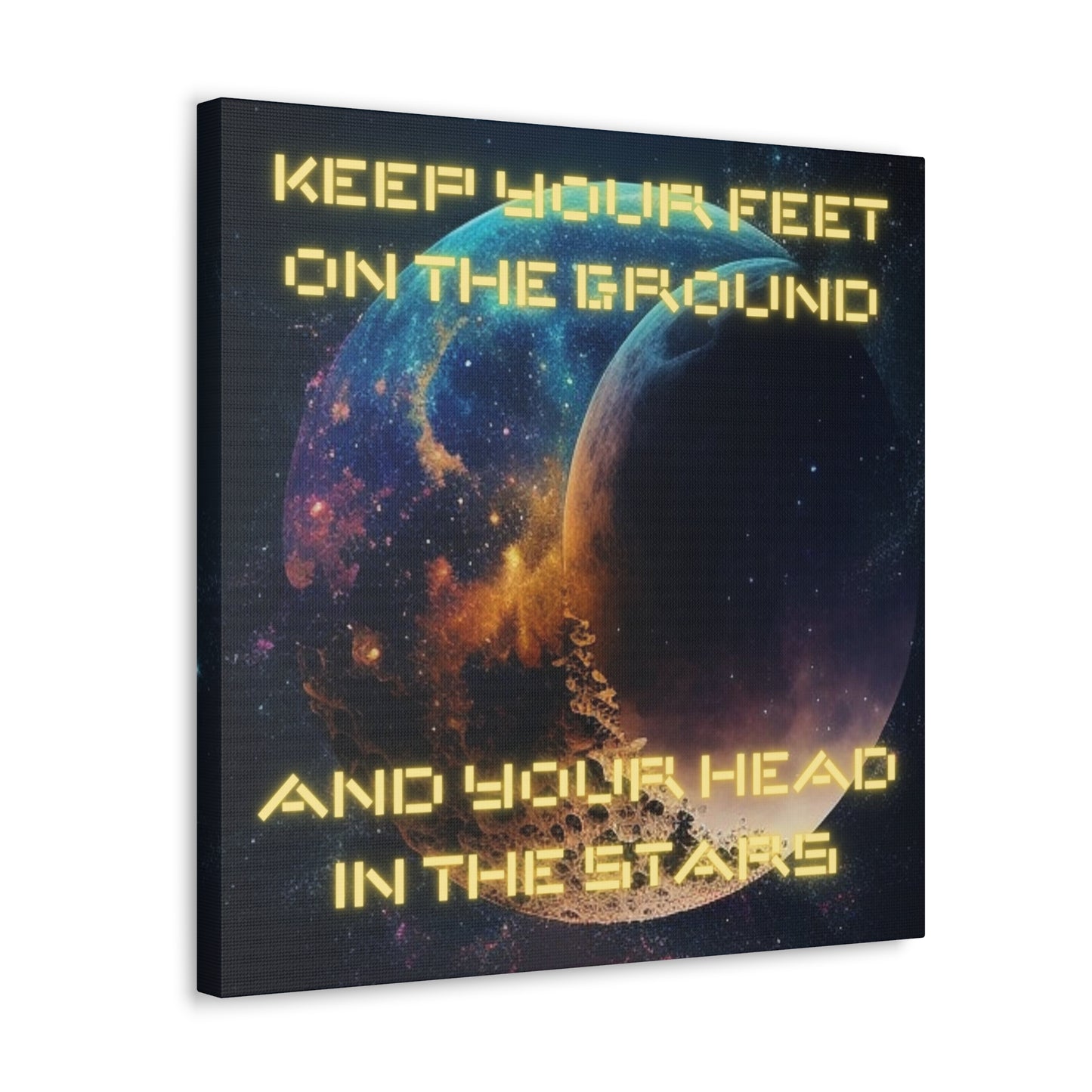 Keep Your Head In The Stars Canvas Gallery Wraps