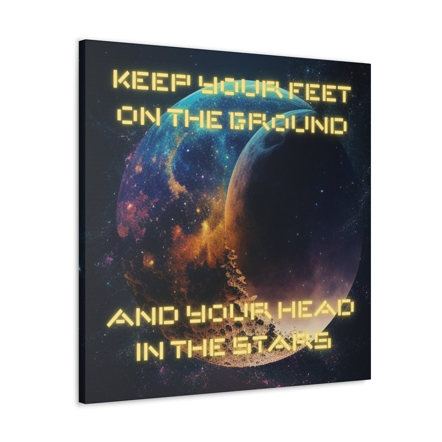 Keep Your Head In The Stars Canvas Gallery Wraps