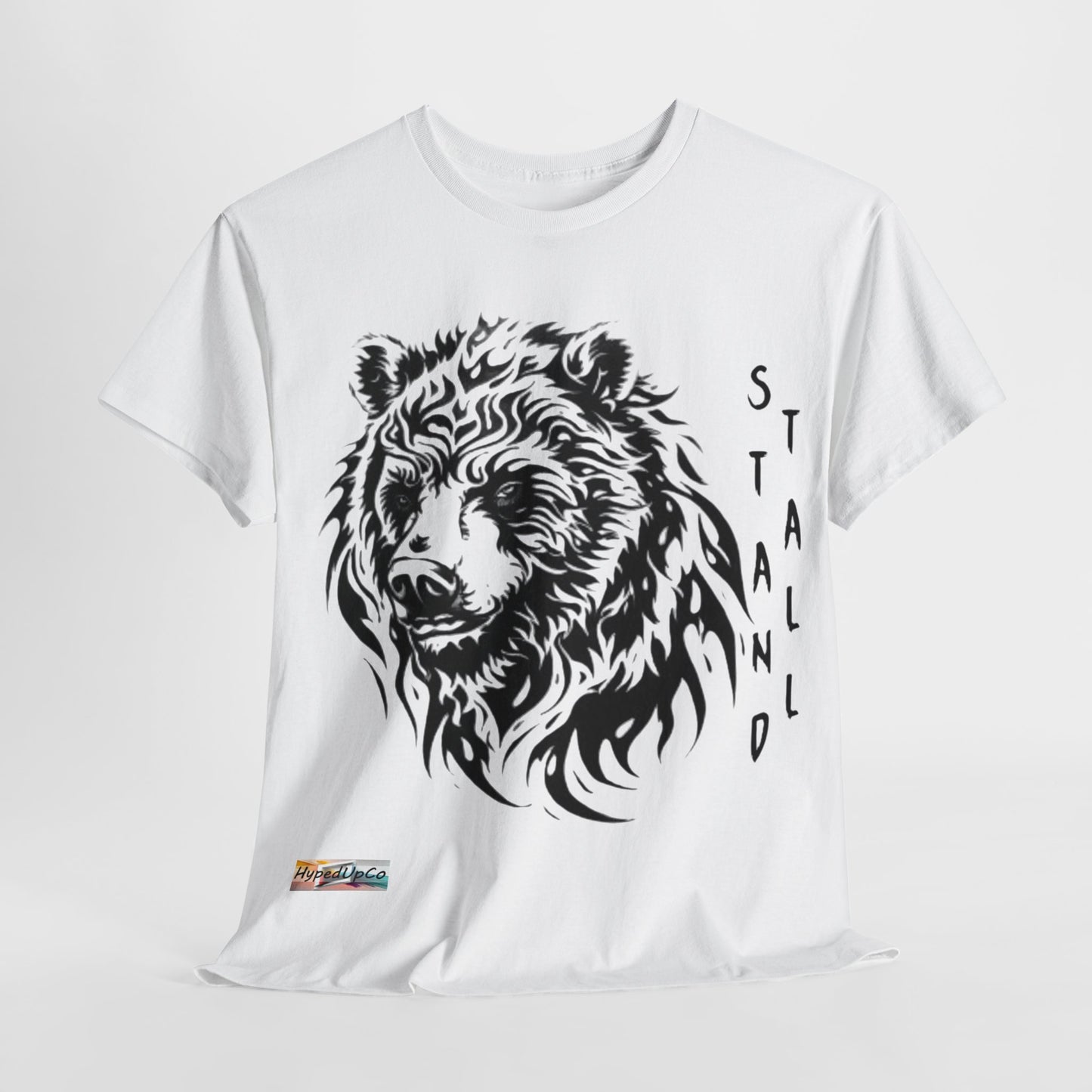 Bear Stand Tall Unisex Heavy Cotton Tee