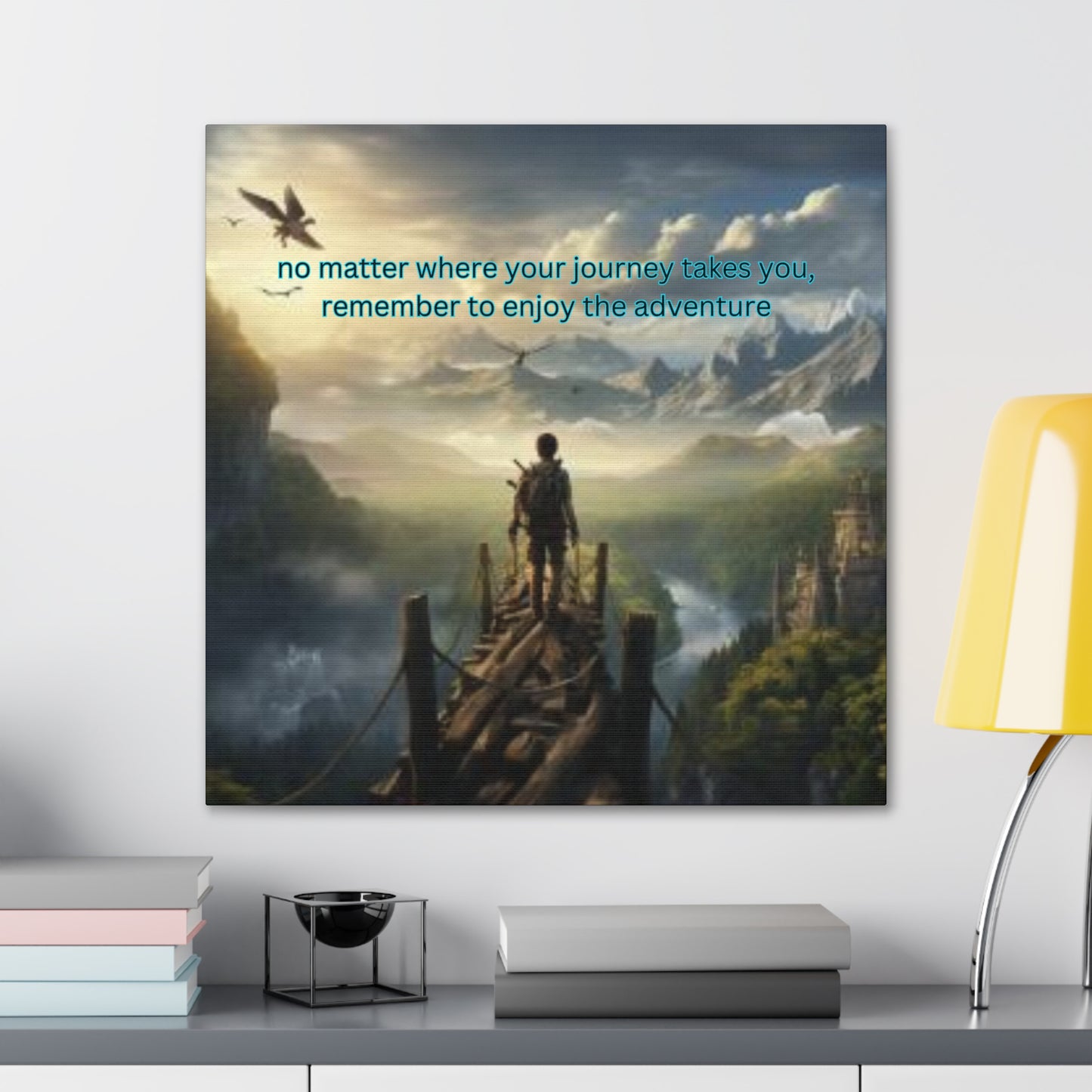 Enjoy Your Journey Canvas Gallery Wraps