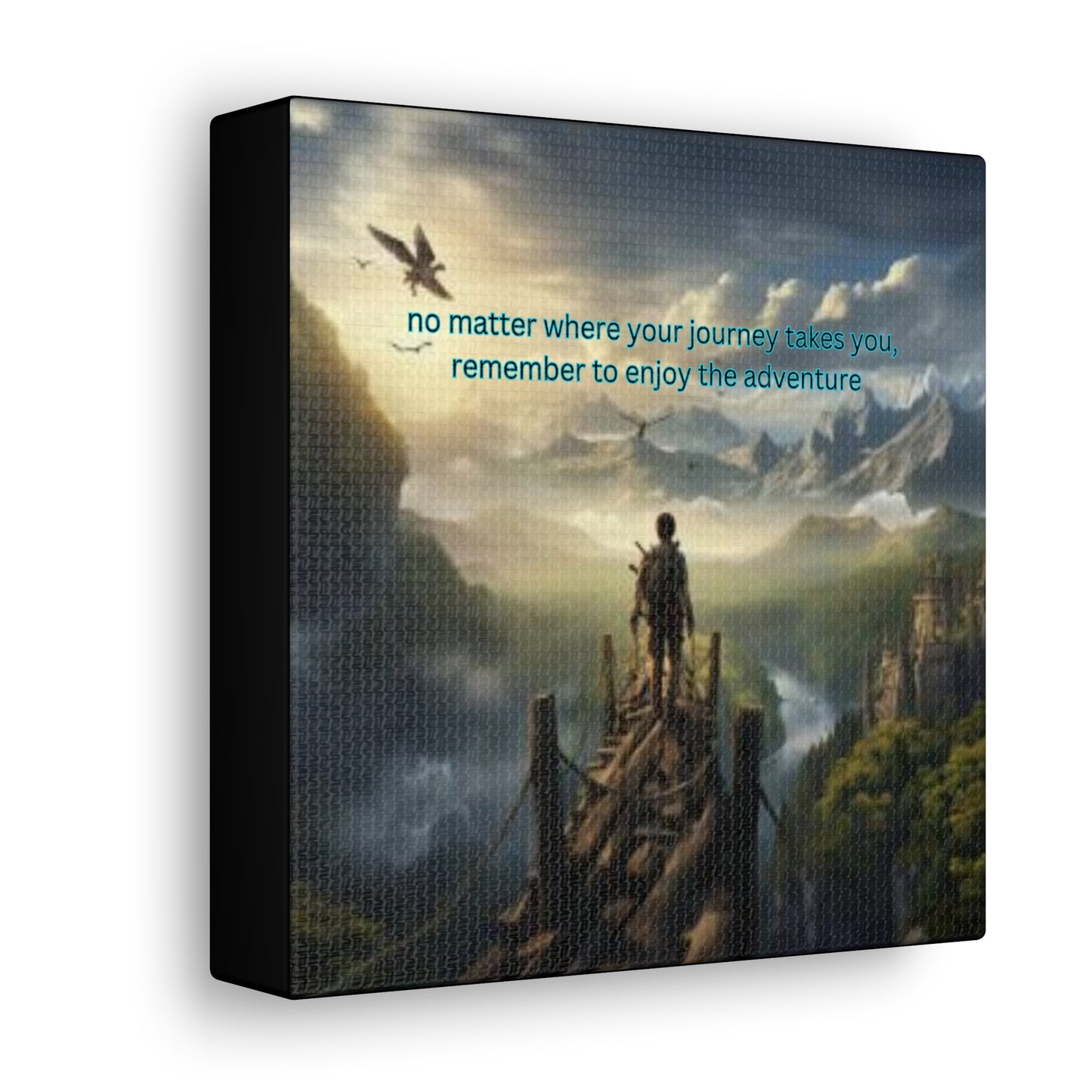 Enjoy Your Journey Canvas Gallery Wraps