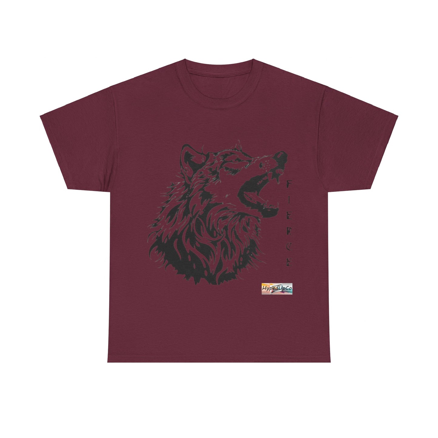 Wolf Fierce Unisex Heavy Cotton Tee