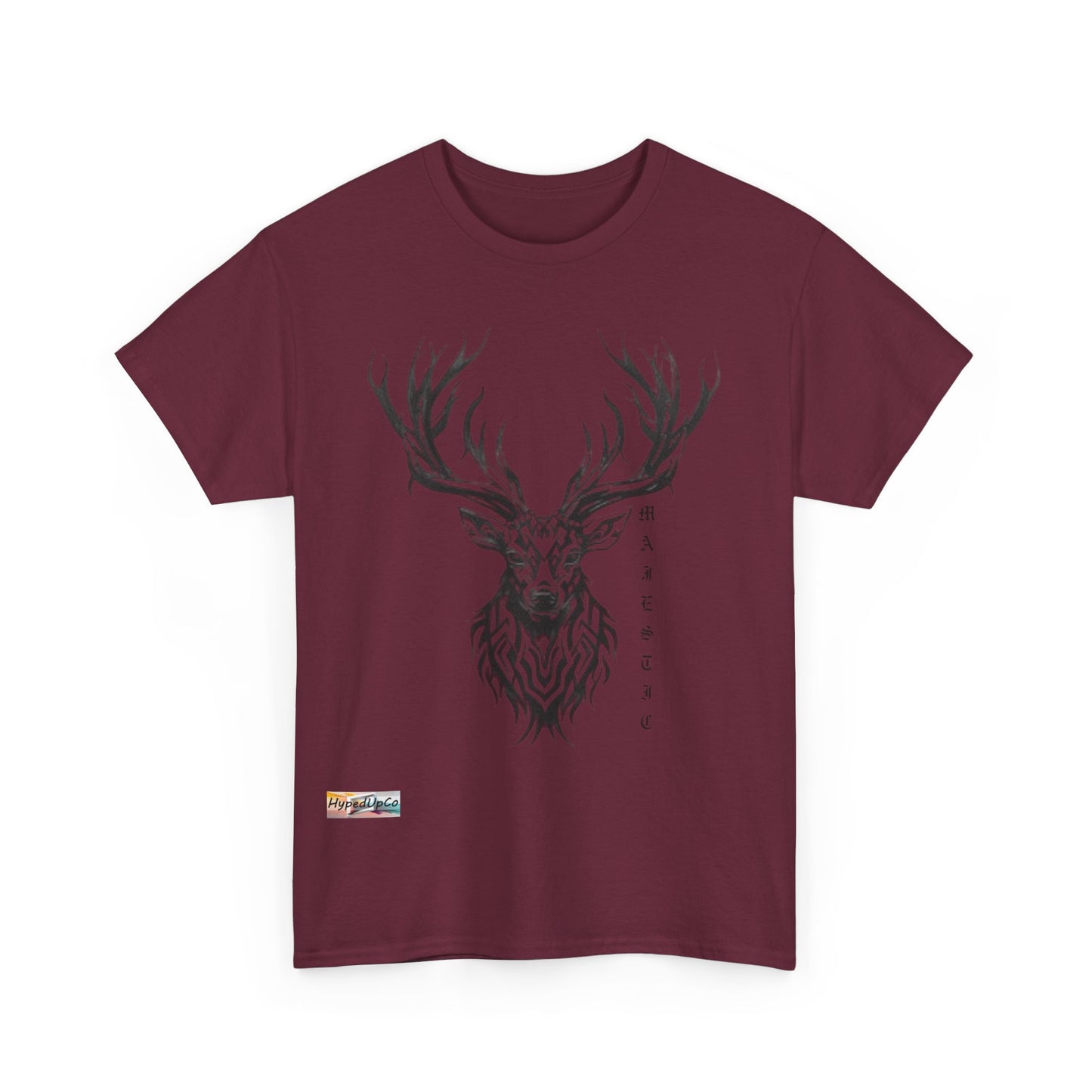 Majestic Deer Unisex Heavy Cotton Tee