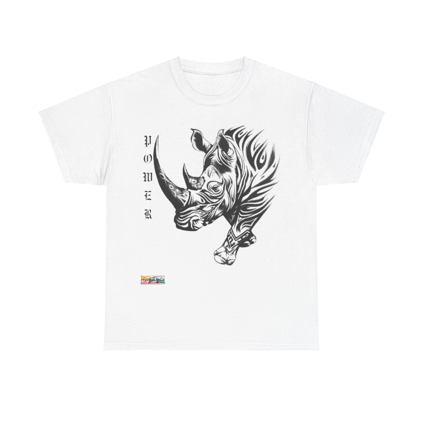 Power of a Rhino Unisex Heavy Cotton Tee